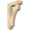 Ekena Millwork Westlake Arts and Crafts Rough Sawn Bracket w/ Offset Brace, Douglas Fir, 6"W x 20"D x 32"H BKT0604X20X32WTL03RDF - alternate 1
